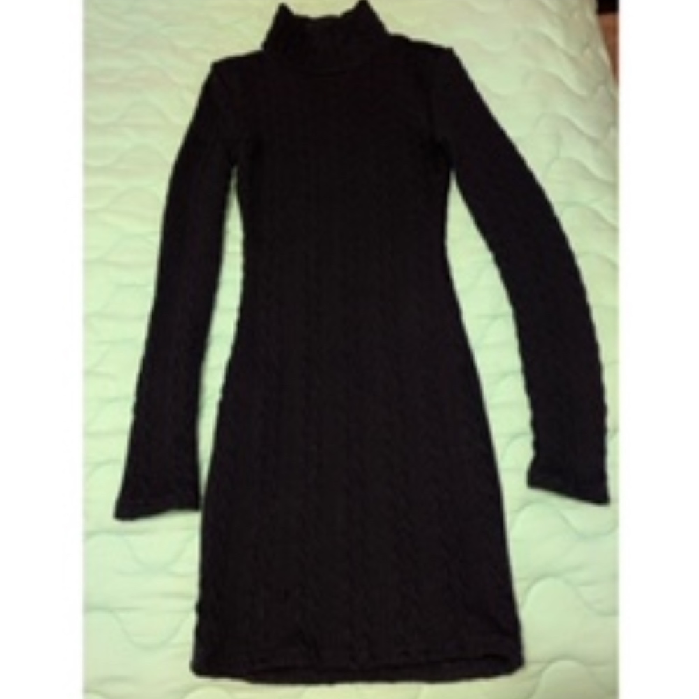 High neck dress